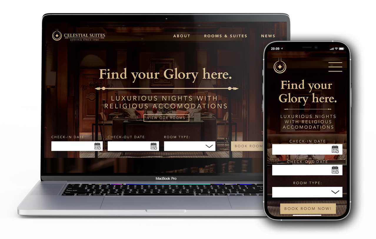 Celestial Suites Website