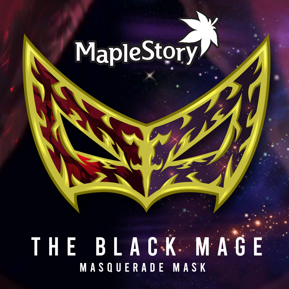 MapleStory - Black Mage Masquerade Mask